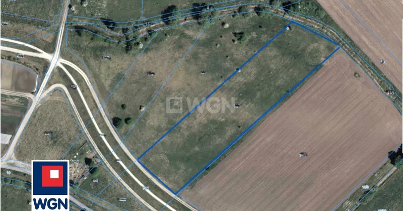 Grunt rekreacyjny/p.o.d. na  sprzedaż Wrocław - Działka rolna 9900m2 bez prowizji, Wrocław Kowale.