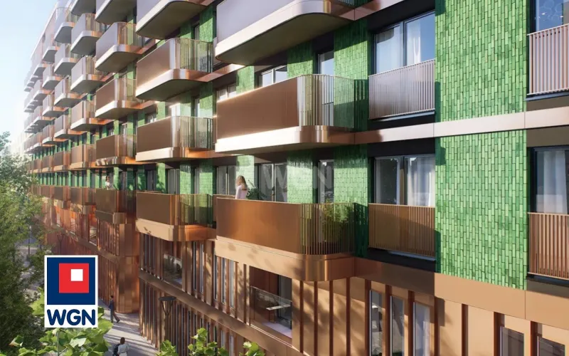 Mieszkanie na  sprzedaż Wrocław - Jasny, stylowy apartament 42 m2 na 8 piętrze z loggia - kompaktowa perełka w sercu Wrocławia, idealna na wygodne życie lub pewną inwestycję.
