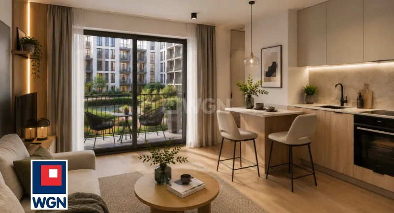 Mieszkanie na  sprzedaż Wrocław - Kompaktowy apartament klasy premium z balkonem - idealny do zamieszkania lub inwestycji.