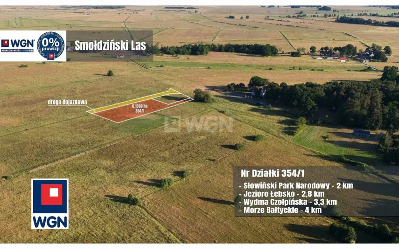Działka na sprzedaż Smołdziński Las