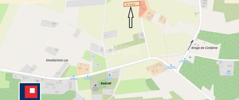 Działka na sprzedaż Smołdziński Las