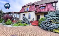 Budynek restauracyjny w okolicach Torunia