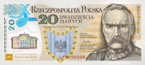 Pierwszy plastikowy polski banknot