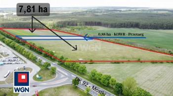 Grunt aktywizacja gospodarcza na  sprzedaż Mostki - Grunt inwestycyjny Mostki, woj lubuskie