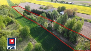 Grunt budowlany jednorodzinny na  sprzedaż Łęczna - Malownicza działka budowlana - 58 ar, Łęczna