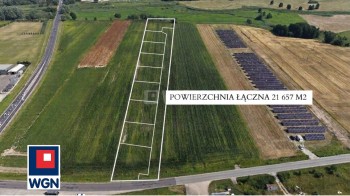 Grunt aktywizacja gospodarcza na  sprzedaż Żmigród - 2,16 ha z MPZP pod produkcję i logistykę
